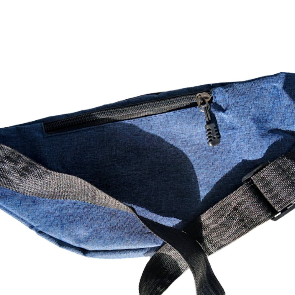 Disney Mickey Mouse Nike Blue Jeans Belt Bag Fanny Pack with Adjustable straps - Picture 4 of 9